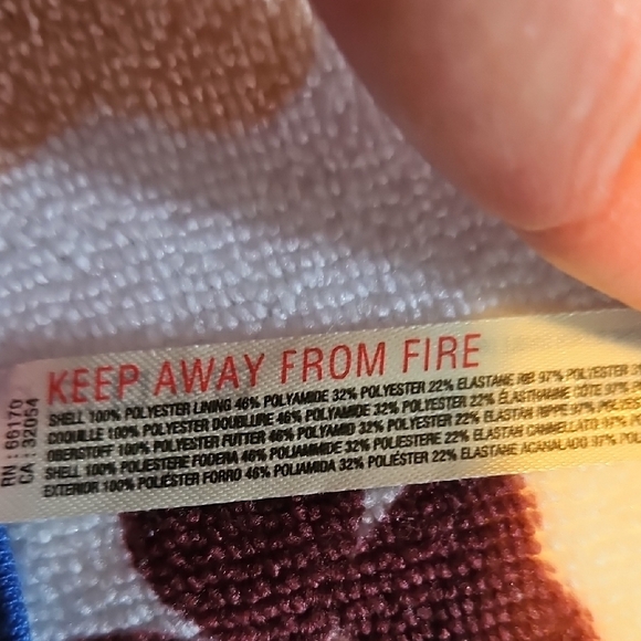 Free People Movement Top Seed Tennis Jacket Cropped Blue & White NWOT - Picture 13 of 14